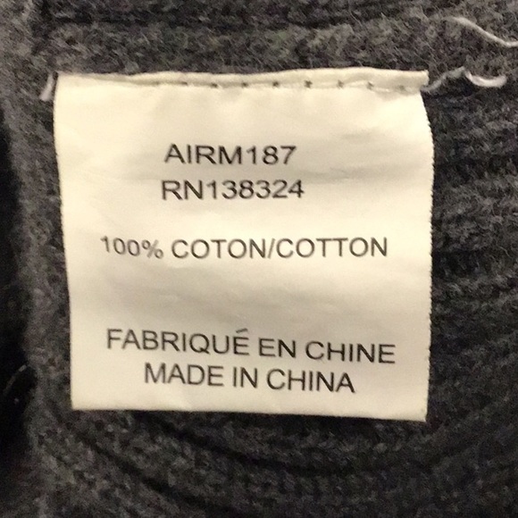 ZEN for Men 100% cotton grey knit cardigan XL - Picture 6 of 6